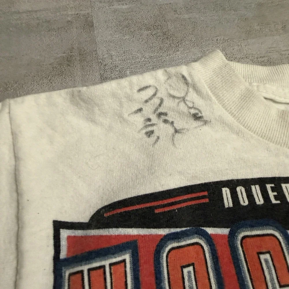 Signed Wes Hurst Memorial Central‎ Arizona Raceway Harley Davidson T-Shirt Youth